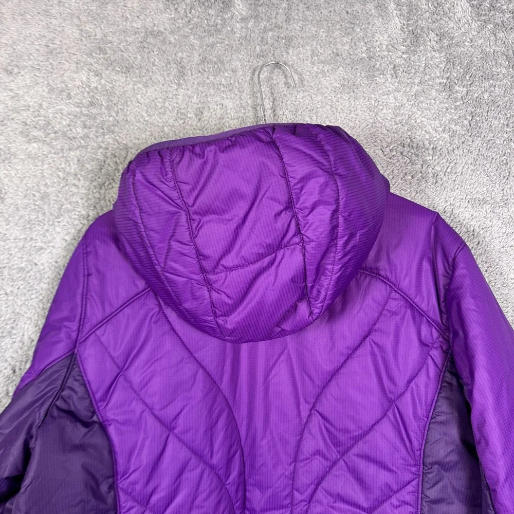 L.L. Bean PrimaLoft Jacket‎ Womens L Parka Quilted Puffer Stowaway Ripstop 0HKQ3
